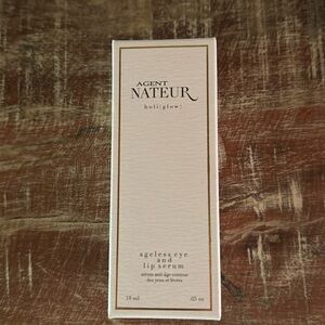 agent nateur holi glow lip and eye serum. sealed and unopened.
